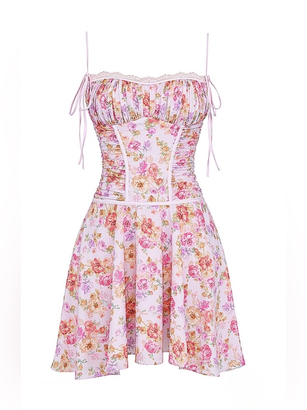 🩷Firm Price🩷House of CB Alejandra light lavender print corset dress - Picture 10 of 16